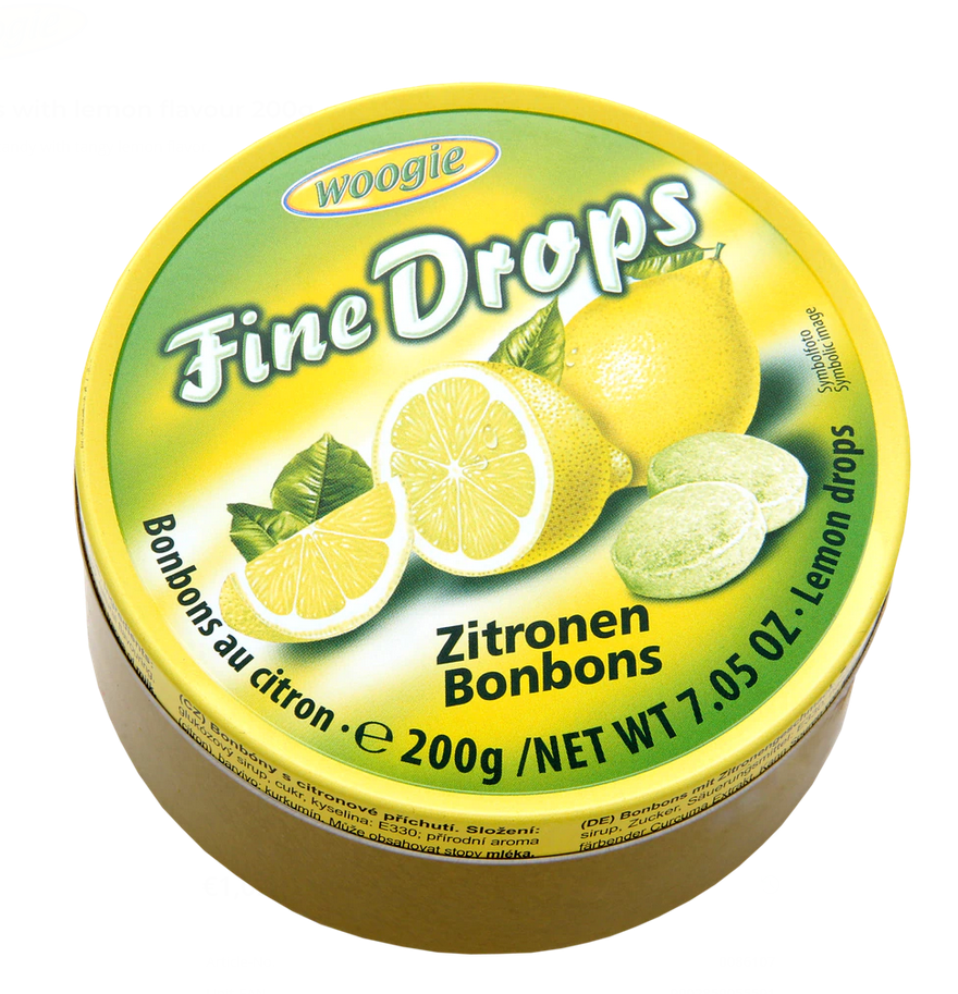WOOGIE CANDIES LEMON 200G